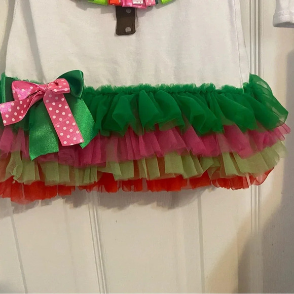 Boutique Ribbon Christmas Tree Tutu Dress - Picture 7 of 8